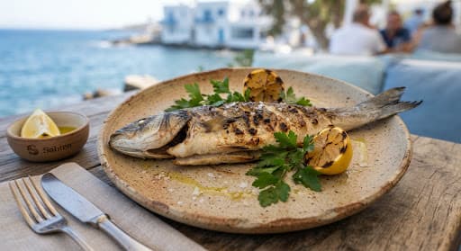 Grilled Mediterranean Bass