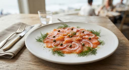 Salmon Carpaccio